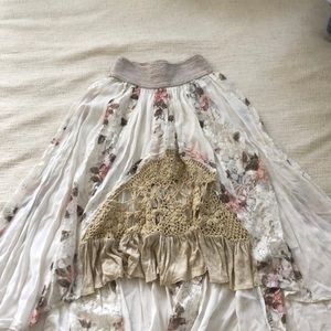 Free people boho skirt